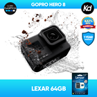 GoPro HERO8 Black  (GoPro Malaysia) (Package Includes 64GB Memory Card)